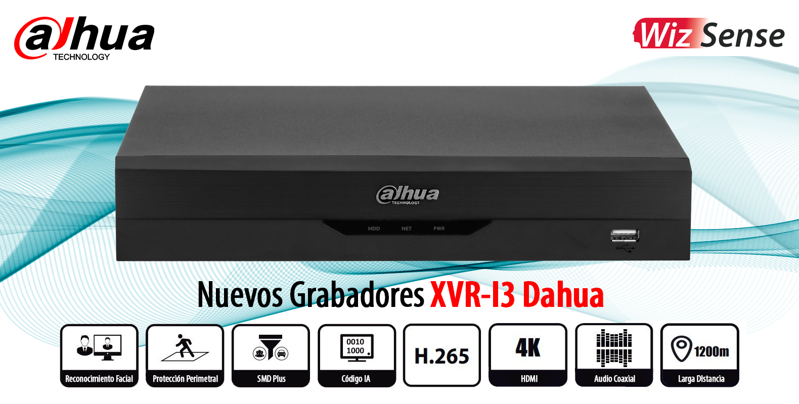 Nuevos Grabadores XVR-I3 de Dahua