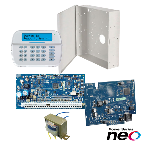 KIT DSC NEO32 LCD RF CON COMUNICADOR IP