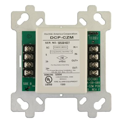 DCP-CZM HA input